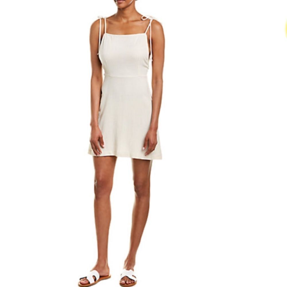 NWT Rachel Pally Linen-Blend A-Line Mini Dress